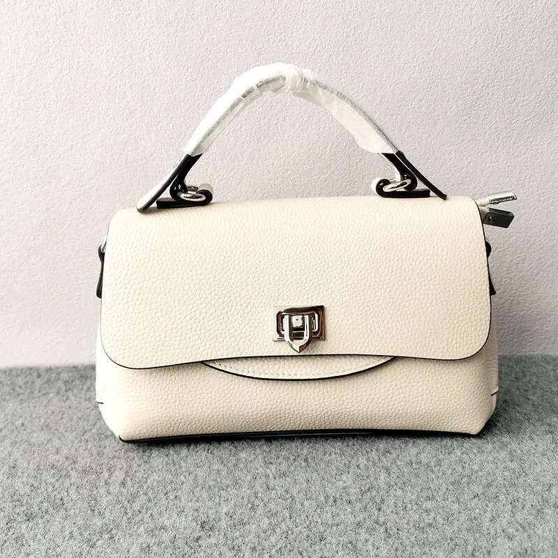 Women's Genuine Handbag Ladies Casual Crossbody Small Soft Cow Leather Versatile Shoulder Messenger Bag High Quality