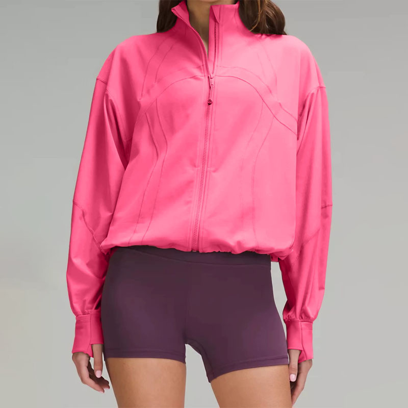 Fashion Bat Sleeve Women's Designer Sports Jacket Outdoor Training Jacket New Running Fitness Leisure Versatile Yoga Clothing