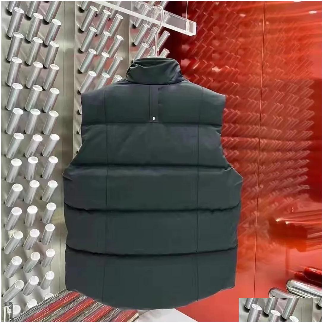 Mens Vests Moose Vest Puffer Canadian Gilet Women Designer Top Quality Waistcoat Letters Printed Outwears Parkas Casual Jacket Ff0 S Otfzo