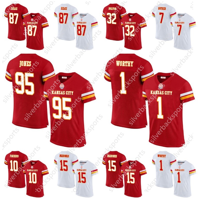 1 Worthy Cities Football Jerseys Rice Cook 87 Travis Kelce 7 Butker Pacheco Wentz Johnson Mahomes 22 McDuffie Tranquill Moore Custom This baseball uni