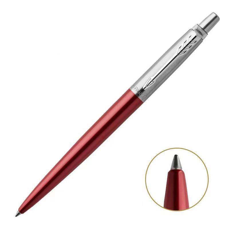 Hot New Classic Design Metal Roller Ballpoint Pen Business Office Signature Rollerball Pens Matte Black School Write Pen Parker