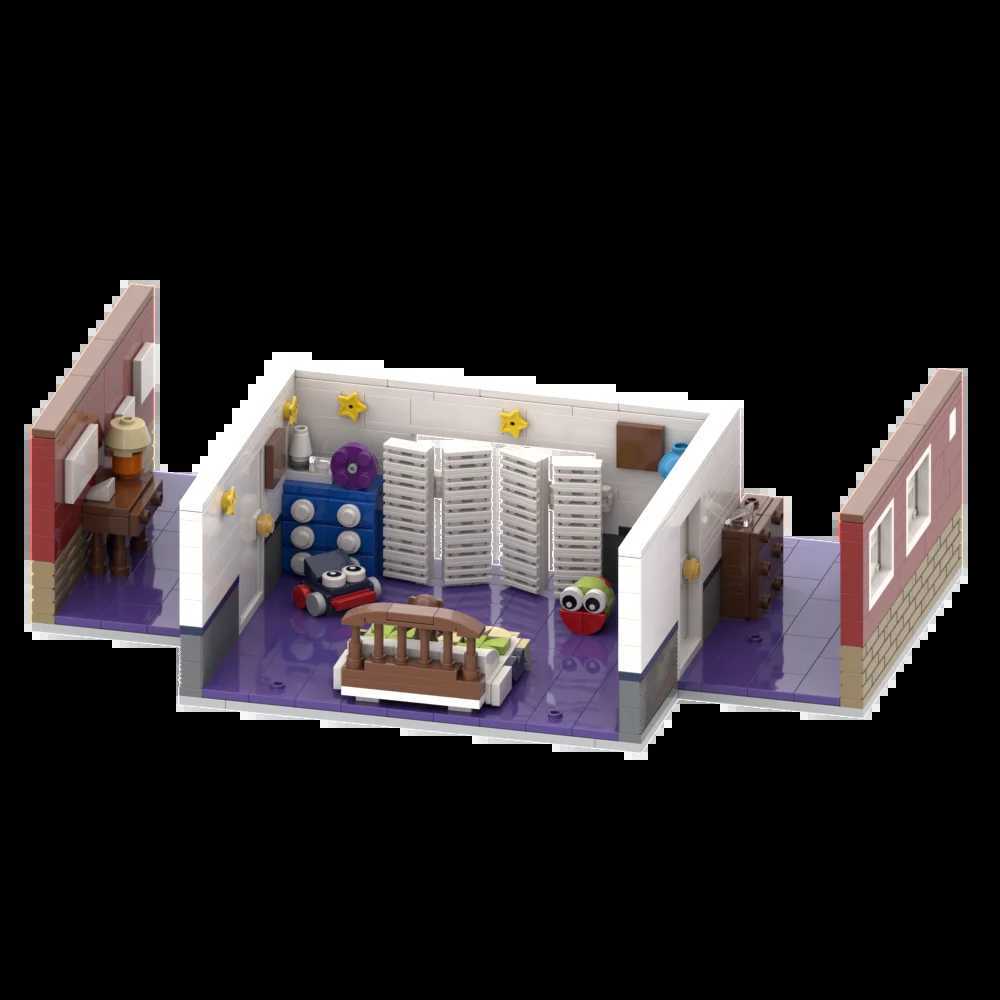 MOOXI Horror Game Set MOC Bricks Movie Scenes Bear Action Figures Building Blocks Kids Education Toys For Children Birthday Gift W250115