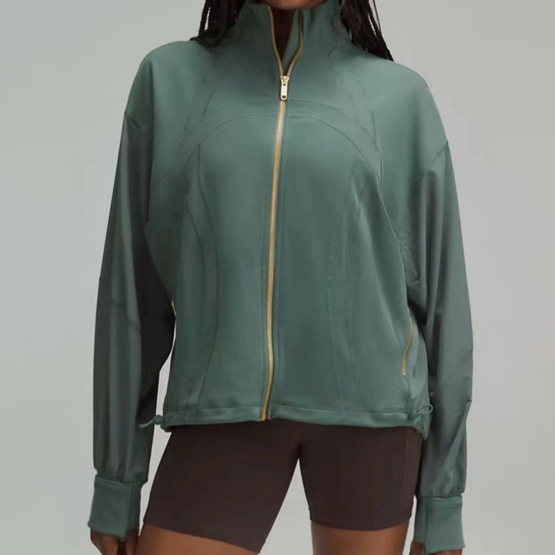Fashion Bat Sleeve Women's Designer Sports Jacket Outdoor Training Jacket New Running Fitness Leisure Versatile Yoga Clothing