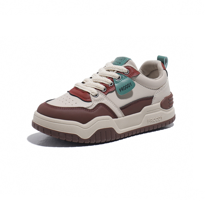 2025 spring small white shoes new Korean version of ins female students increase thick sole sports board shoes casual shoes female