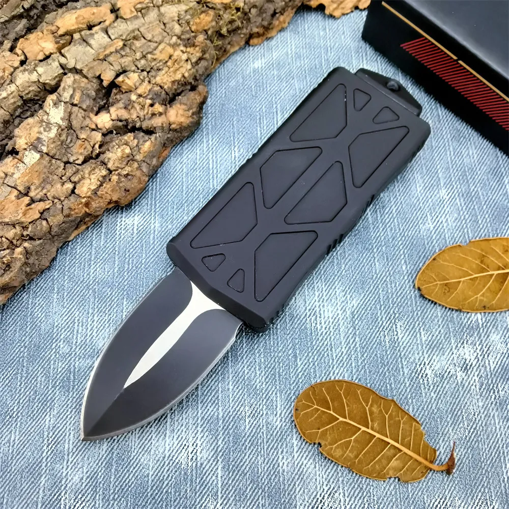 NEW Micr 157-1T Exocet Tactical Money Clip Pocket Knife 440C Blade Black Zinc Alloy Handles Mini Multitools Outdoor Hunting Knives 3300 3200 3400 CUP2