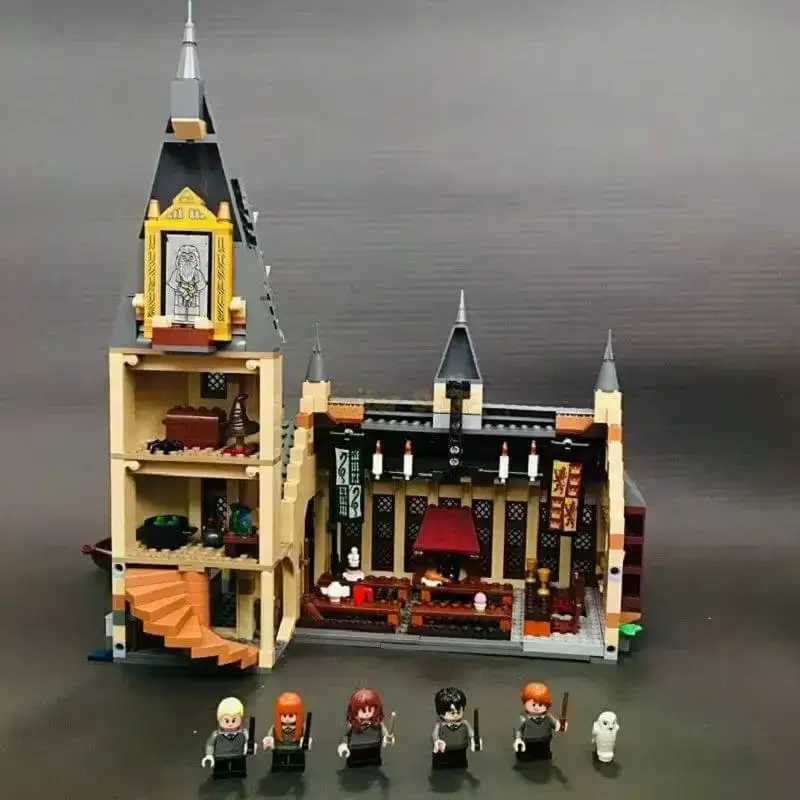 Creative Movie Series Great Hall Compatible 75954 Building Blocks Bricks Toys birthday gift For Children S7307 11007 16052 W250115