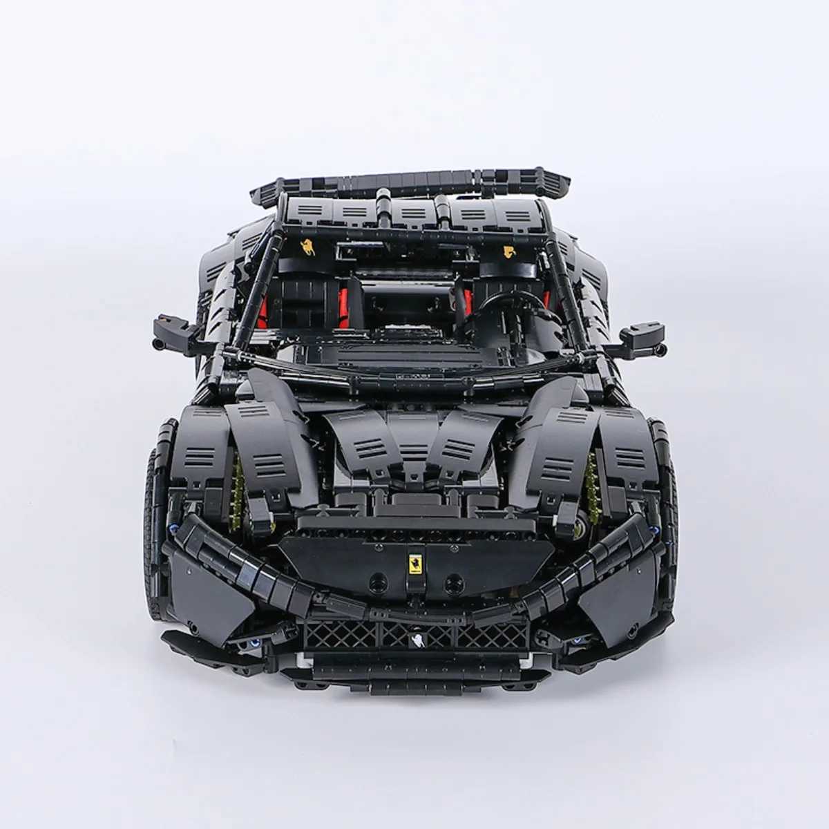Super Racing Car F12 Model Building Blocks Classic Black Knight 1 8 Size Assembly Set Bricks Technical Kid Toys For Gifts W250115