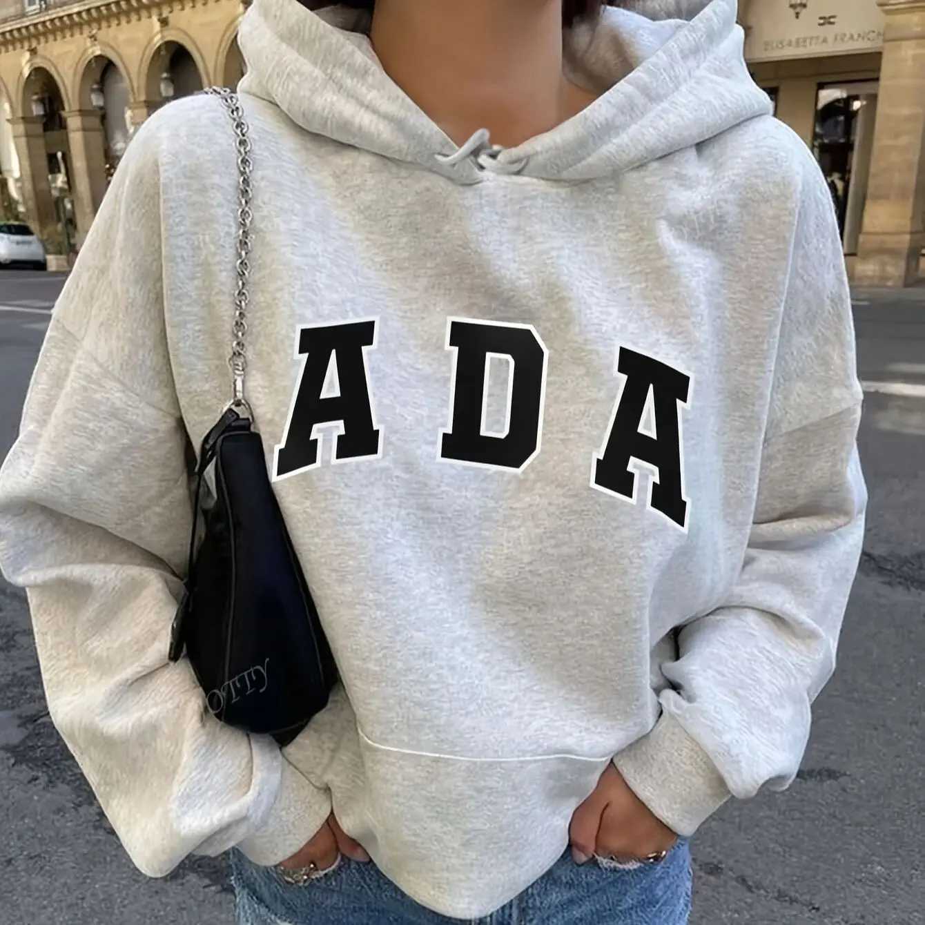 Women Casual Print base warm Hoodies Autumn Long Slve Funny Santa Claus Hooded Harajuku Fashion Strt Style Xmas SweatshirtsC250118