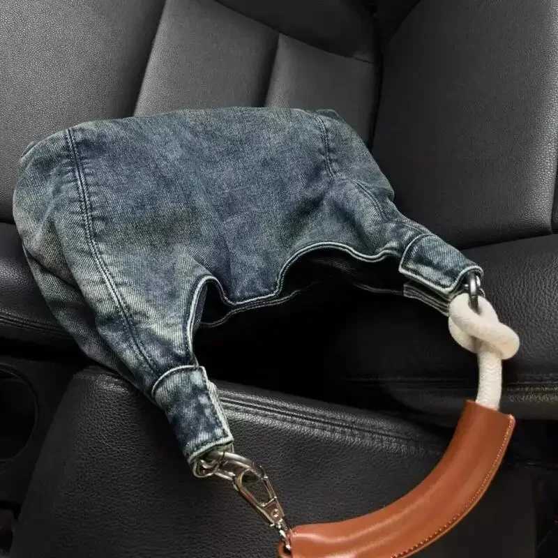 Designer Fashion s Womens bags New Canvas Denim Blue Bag Niche Leisure Versatile High Capacity Trend Handheld bag Shoulder bag Y251124