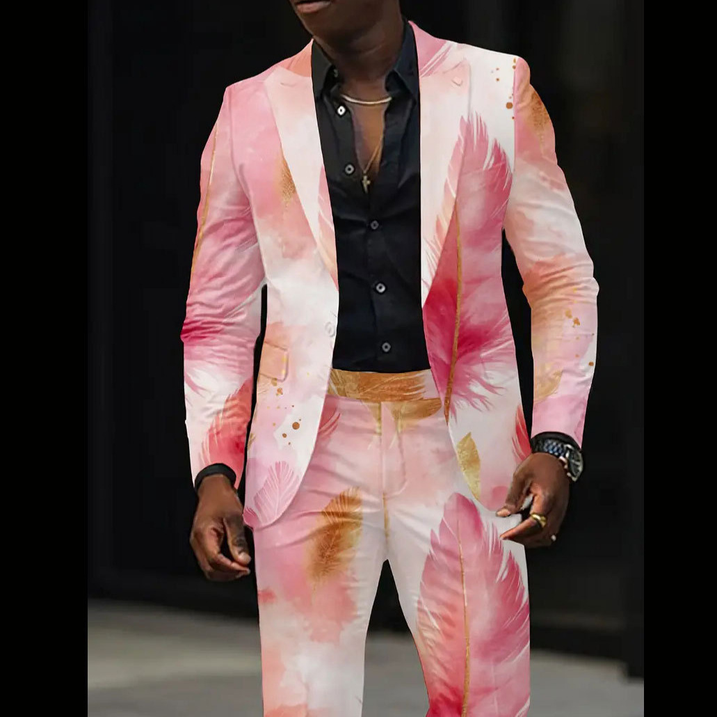 suits for men designer 2024 new europe and america fashion trend dazzling men's suit set wl8mr7 354
