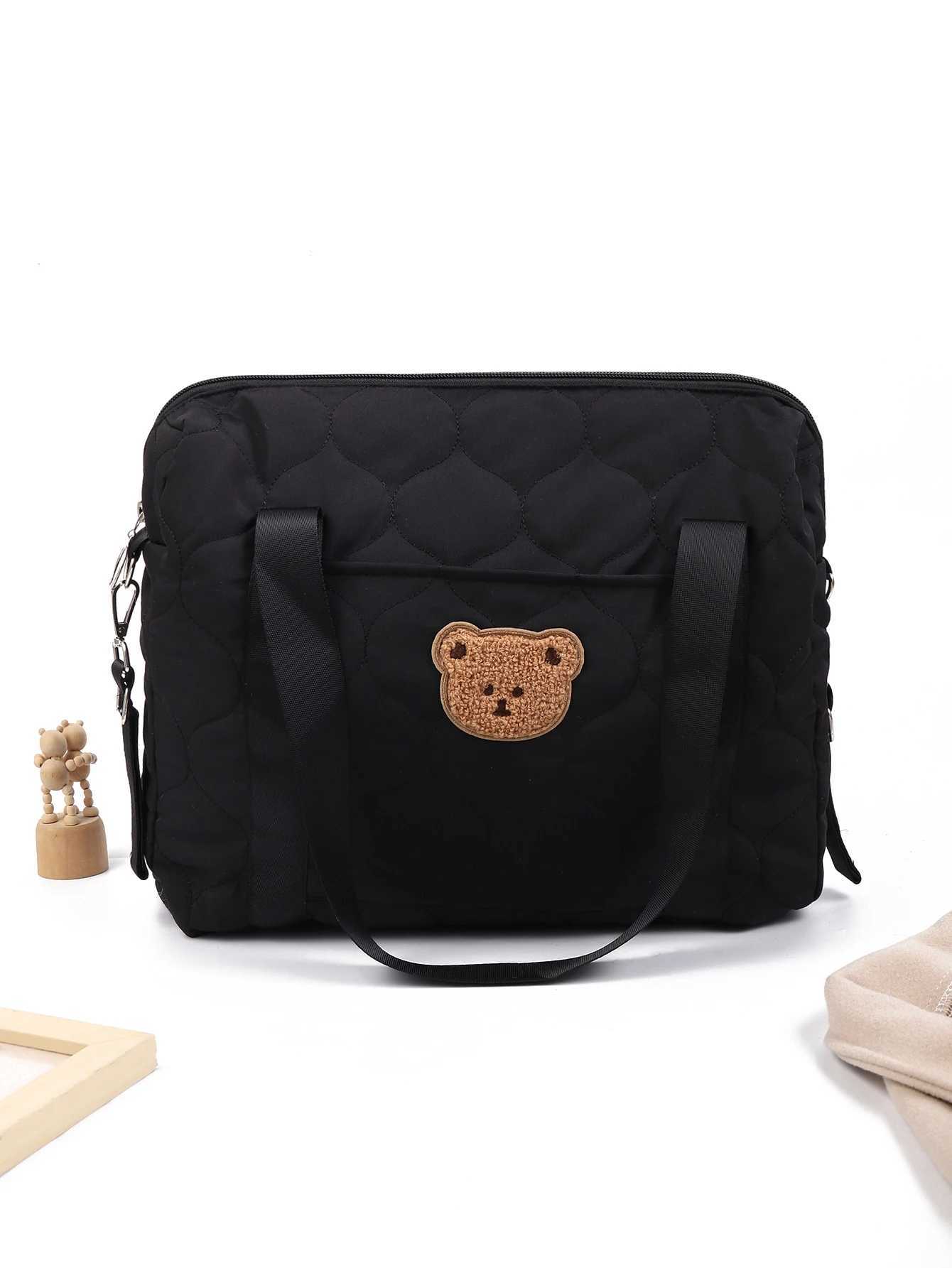 1 piece of hand-held changing bag mother-and-baby bag out-of-the-box portable storage bag trolley hanging bagC250326