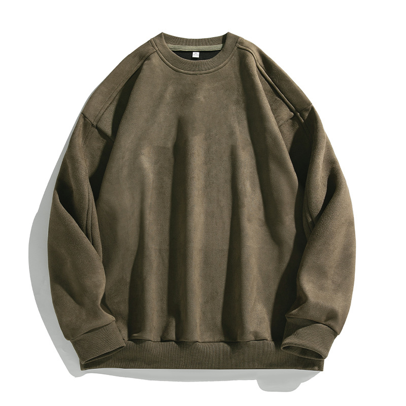 FC003 Round neck sweatshirt men's autumn and winter new couple hoodie pullover jacket