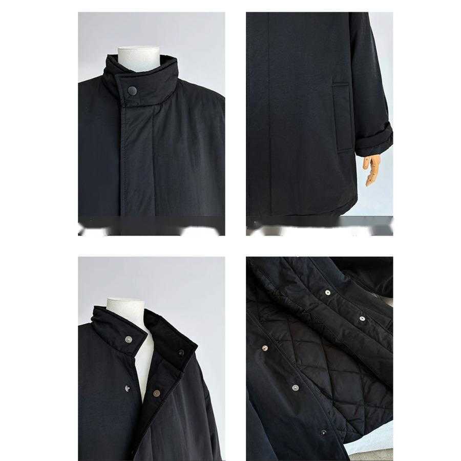 Minimalist Cotton Jacket Womens Winter New Oversized Cotton Workwear Cotton Jacket Women Jackets Coat Woman Fur 241209