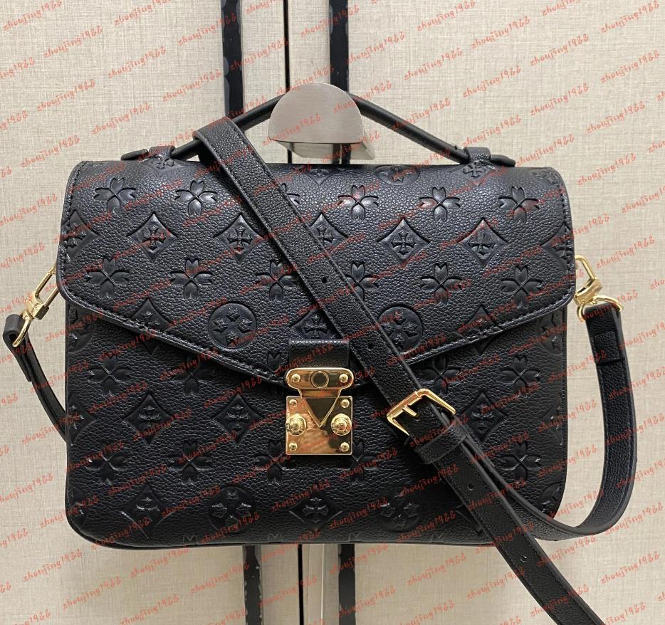 luxurys designers crossbody bag pochette metis Women handbag messenger bags oxidizing leather elegant shoulder bags Purse Crossbody bags M44875 M41487