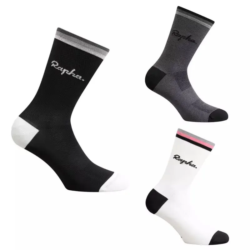 High Performance Men's Athletic Cycling Socks - Comfort Fit, Perfect for Outdoor Activities