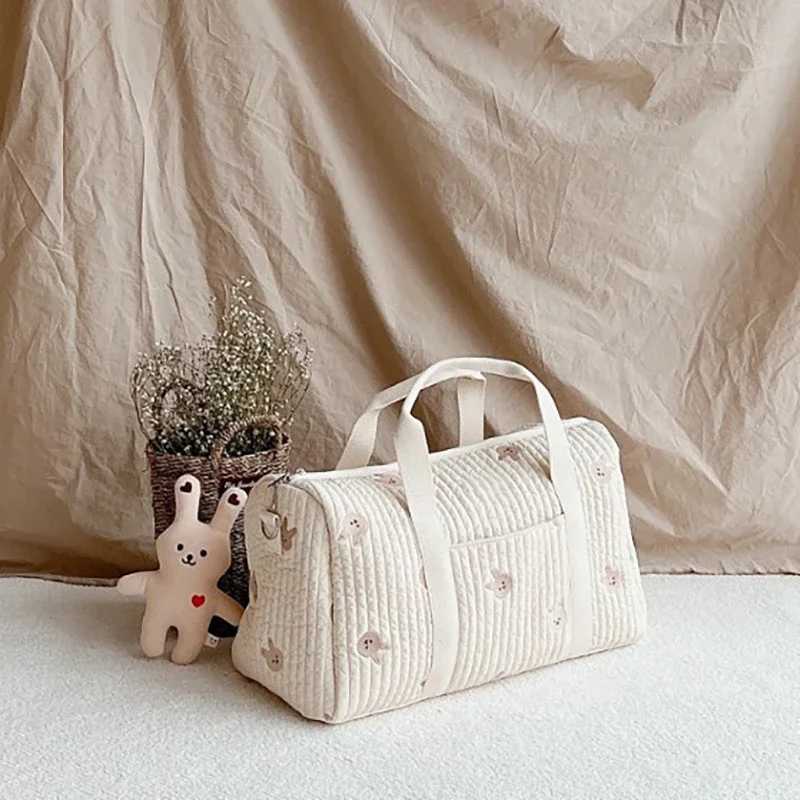 Large Mommy Bag Maternity Baby Diaper Storage Bag Large Capacity Baby Items Organizer Women Travel Bag Multi-functional HandbagC250326