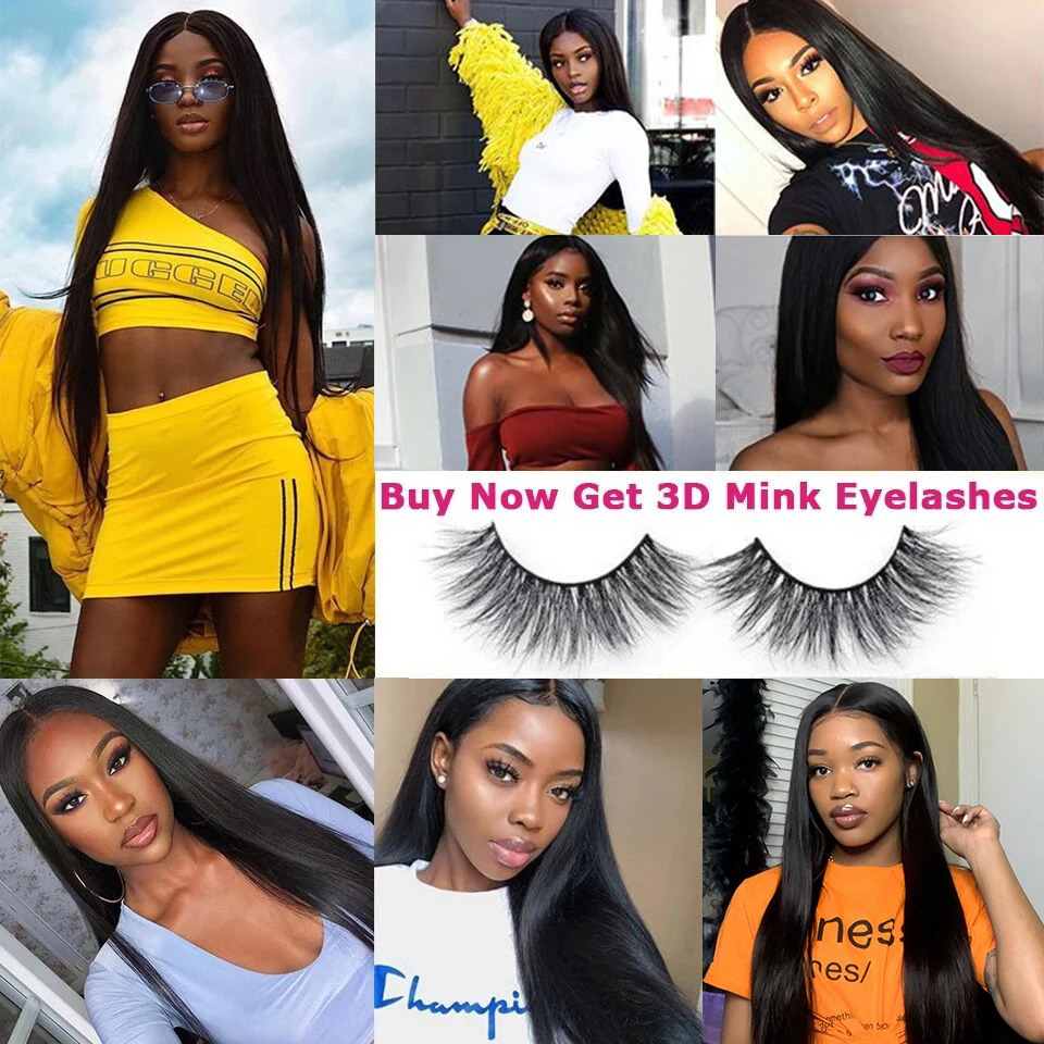 ALI ANNABELLE Straight Hair Bundles Human Hair Bundles 30 28 26 Inch 1 3 4 Bundles Deals Natural Brazilian Hair Weave Bundles 250121
