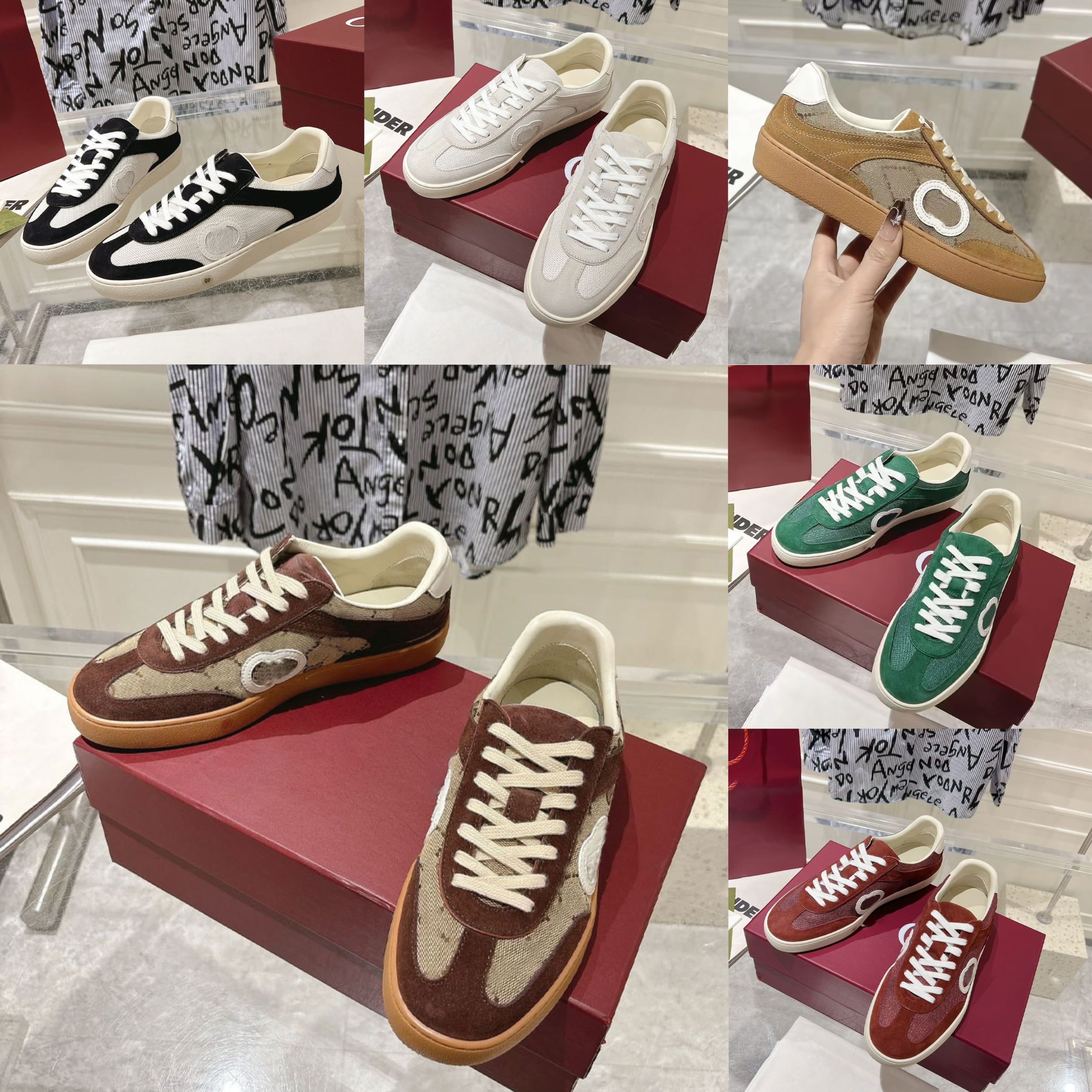 Designer Sneakers Casual Shoes Men German Army Trainers Shoe Silky Suede Canvas Shoes Trainer Air Mesh Luxury flat Vintage Men Women Trainers Sports Sneaker 35-45