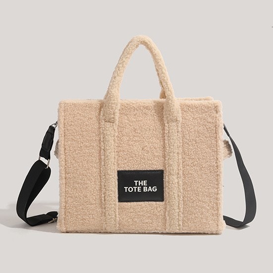 New Designer Bag Large Capacity Handbag Multifunctional Bag Plush Single Shoulder Commuting Crossbody Bag Wallet