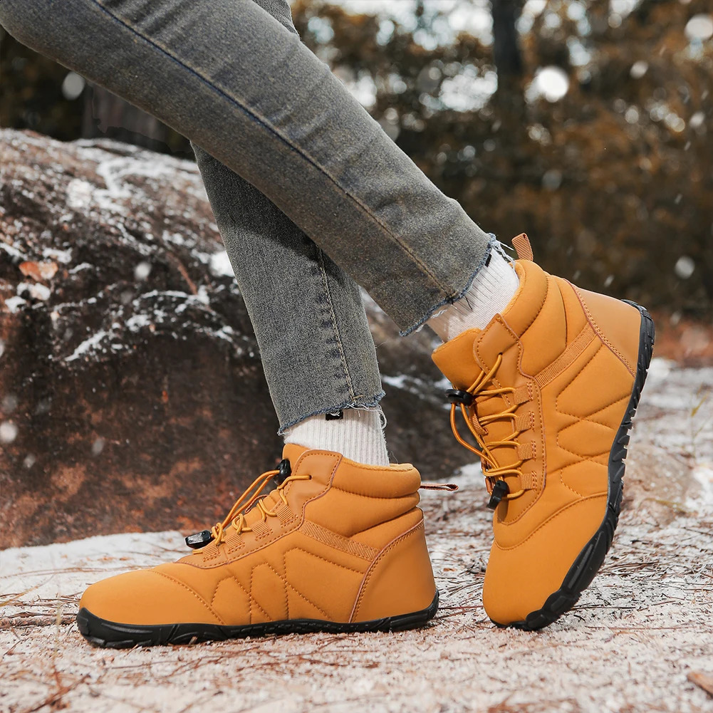 Winter Snow Boots Lightweight Barefoot Shoes Non-Slip Casual Ankle Boots Waterproof Trail Running Shoes for Outdoor Sports250114