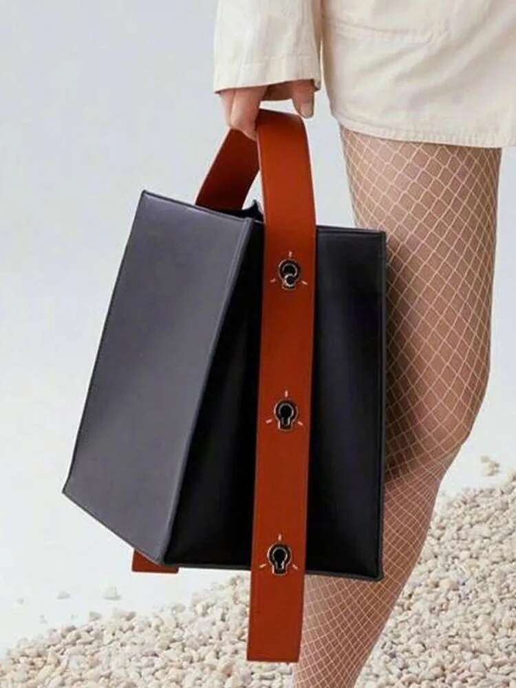 Women Genuine Leather Handbag Elegant Office Lady Large Capacity Totes Satchels Square Single Shoulder Bags Design Crossbody Bag