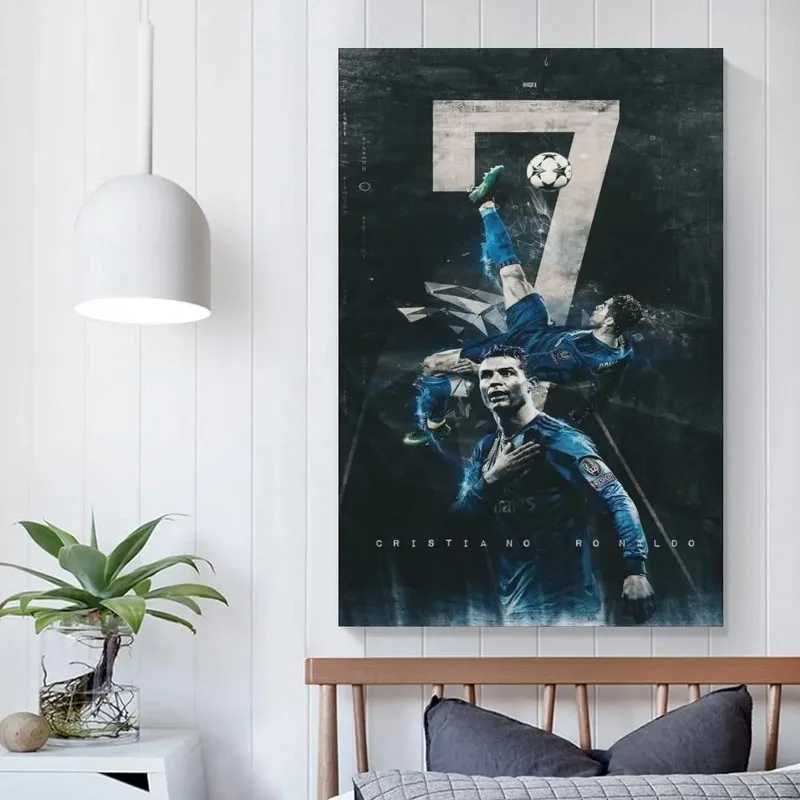 Frameless football poster inspiration poster decoration canvas wall art life Ro Y250122
