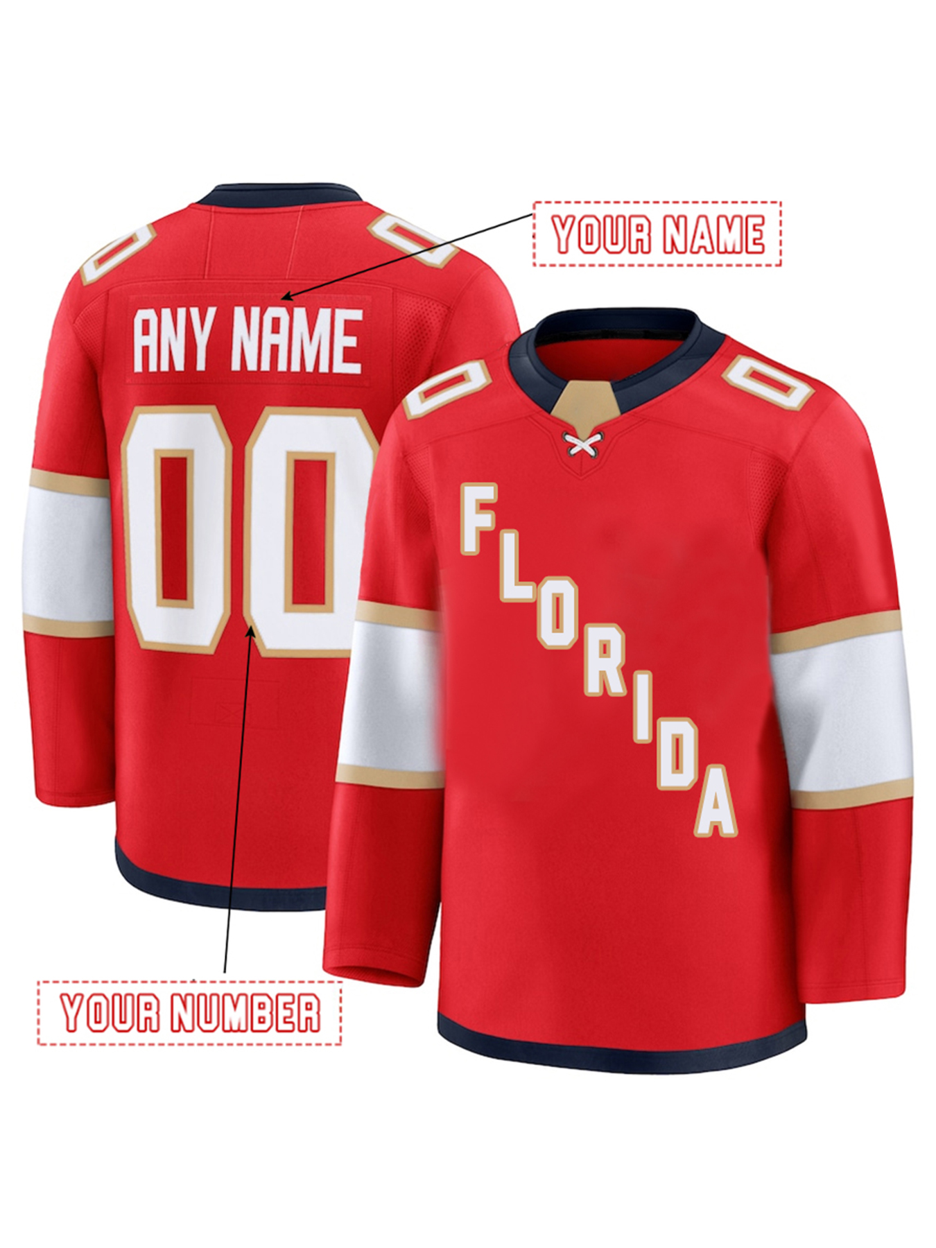 Tkachuk Custom Mens/Youth Ice Hockey Jeresys Bobrovsky Barkov Reinhart Forsling Stitched Any Name Any Number 2025 Winter Classic Jersey