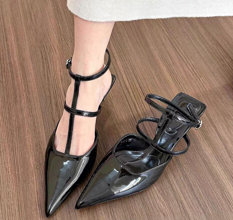 Women Sandals Fashion Simple Style Versatile NEW hot hot High Heel Trendy Triple Black Beige Nude Free shipping
