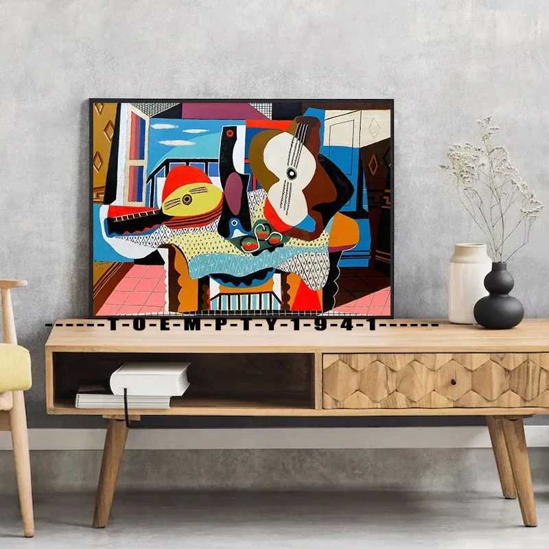 Pablo Picasso Abstract Painting Poster Canvas Printing Famous Painting Fine Art He Ro Wall Decor Aesthetic Wall Art Y250122