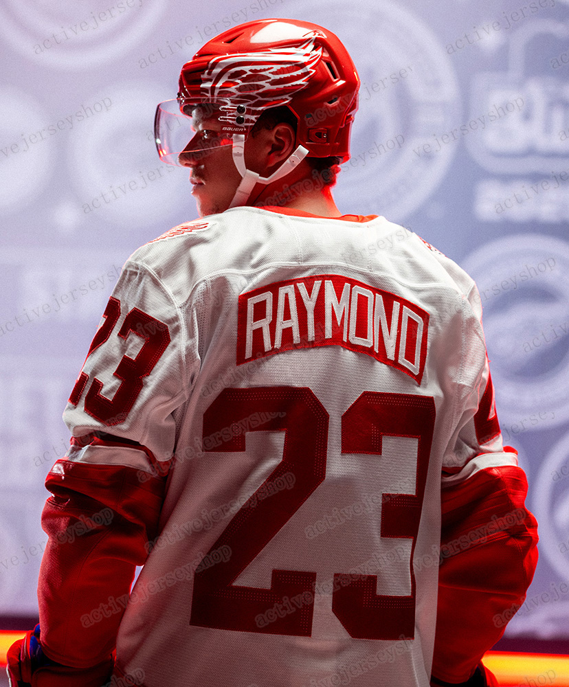Larkins Lucas Raymond 2025 Stadium Series Jerseys Vladimir Tarasenko Patrick Kane Moritz Seider Ben Chiarot Simon Edvinsson