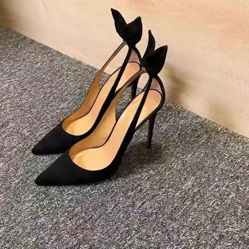 Fun High Heels, Flirting On The Bed, Cannon Shoes, Sexy New Mature Pointed And Versatile, Professional Cross Dressing, 250318