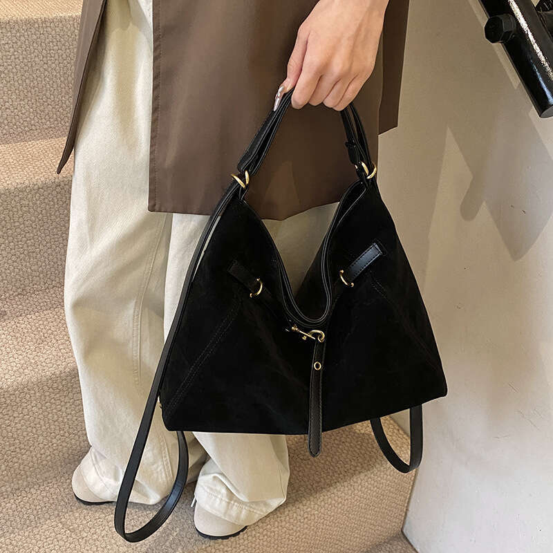 Top Quality Suede Tote Bag Crossbody bag Shoulder bag Backpack Simple Versatile Large Capacity Commuting Campus Bag for Women