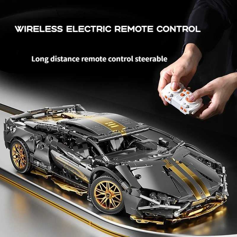 67129 Car MOC 1280pcs Building Blocks Car and Construction Toy Adult Collectible Set to Build 1 14 Scale Sports Car Model Z250122