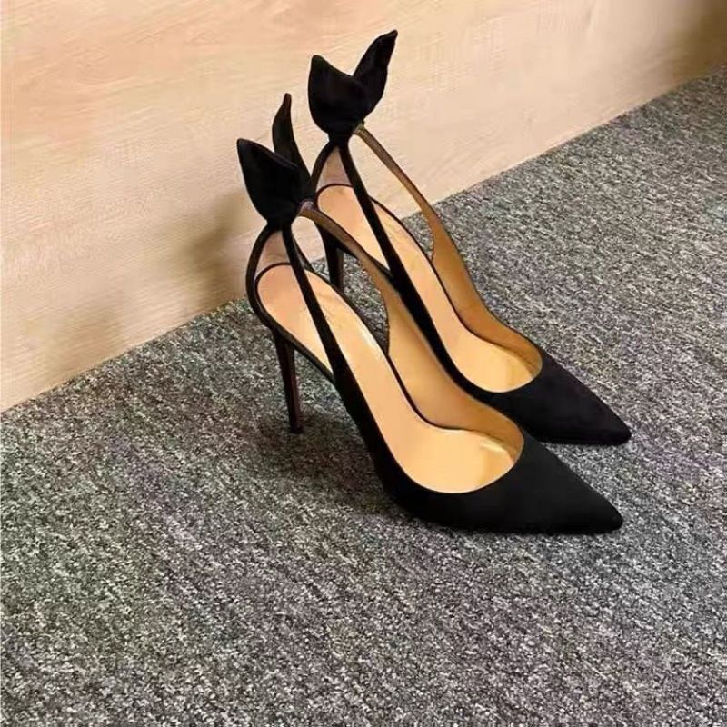 Fun High Heels, Flirting On The Bed, Cannon Shoes, Sexy New Mature Pointed And Versatile, Professional Cross Dressing, 250318