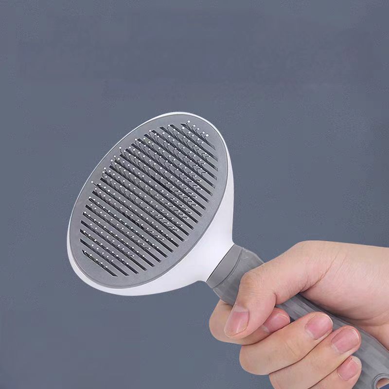 Pet short long hair removal Massage shell comb Soft hair removal brush Grooming and shedding matte fur remover Massage hair removal tool for small dog
