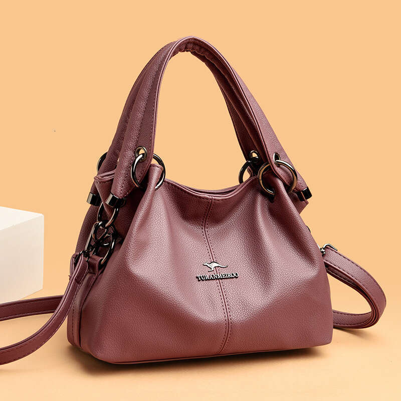 Luxury Soft Leather Handbag for Women Shoulder Bag Solid Color Large Capacity Bag Crossbody bag Top Quality Perfectly Matching With Daily Outfit