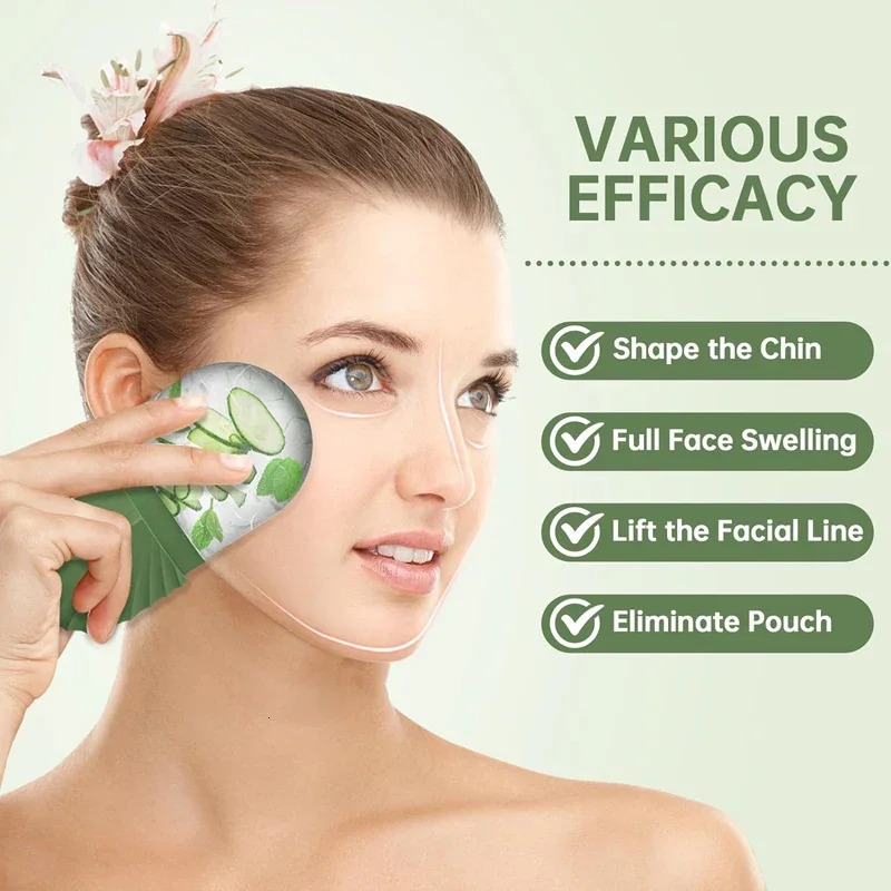 Ice Face Roller Ice Cube Beauty Massage Silicone Ice Mold For Eye Puffiness Ice Facial Roller Shrink Pores 250117