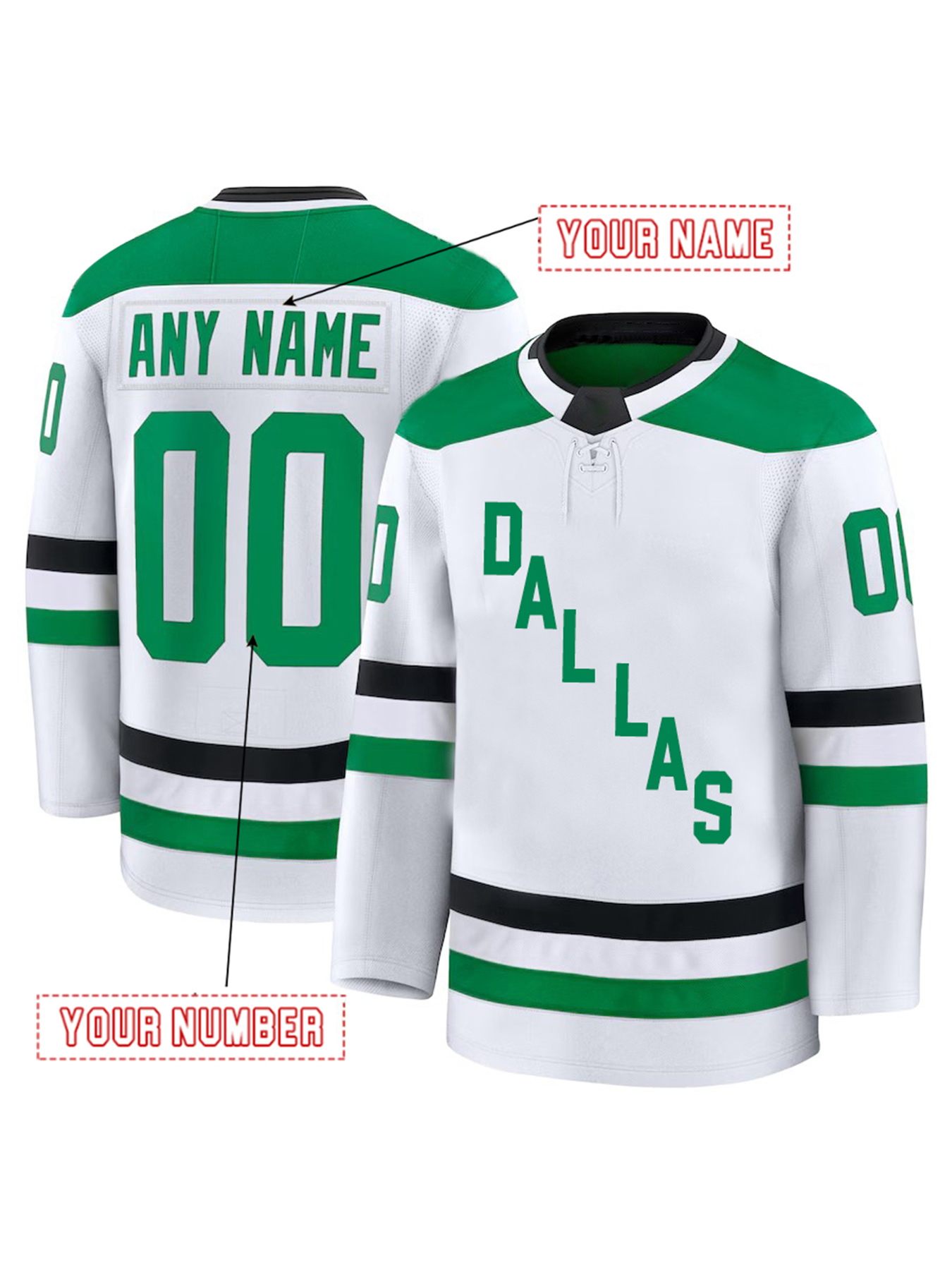 BennOettinger 2024-25 Hockey Jeresys HuberdeauJohnson RobertsonSeguin Custom Any Name Any Number 2025 Winter Classic Jersey Mens/Women/Youth