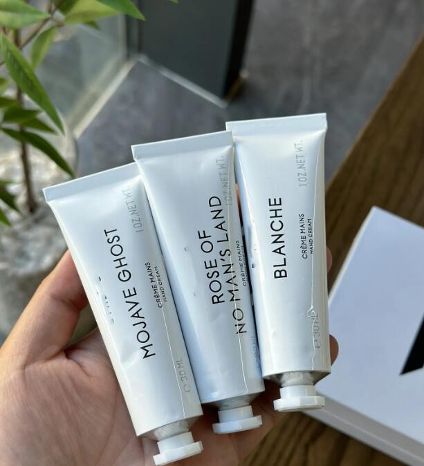 Set Hand Cream Mojave Ghost Blanche Rose Of No Mans Land 30Ml*3 Hands Lotions Travel Exclusive Skin Care Limited Edition Gift Box S s