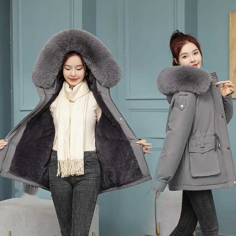 Mid to Long Length Womens Short Winter Version of Anti Season Parka Clothing with Slimming Temperament and Thick Cotton Padded Jacket Women Jackets Co