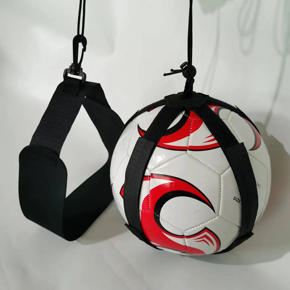 Adjustable Football Kick Trainer Soccer Ball Practice Training Equipment Soccer Trainer Elastic Belt Sports Assistance 250117