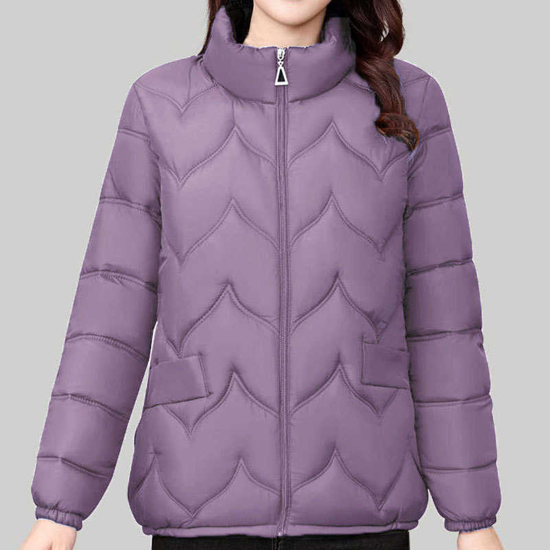 Mom Cotton Jacket Middle Aged Down Middle Aged Western Style Cotton Jacket Lightweight and Short Versatile Coat Cotton Jacket Women Jackets Coat 24120