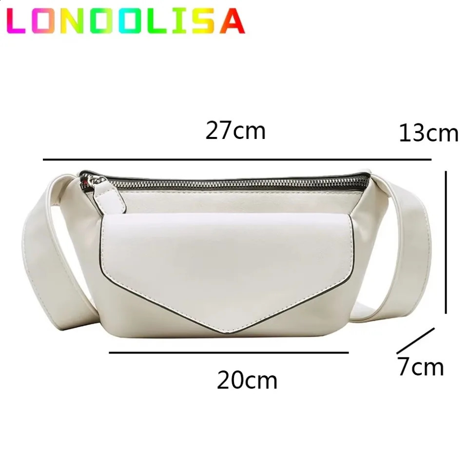 Casual Waist Bags for Women Leather Shoulder Bag Travel Small Chest Bag Female Fanny Pack Belt Purses Ladies Crossbody Bags 250121