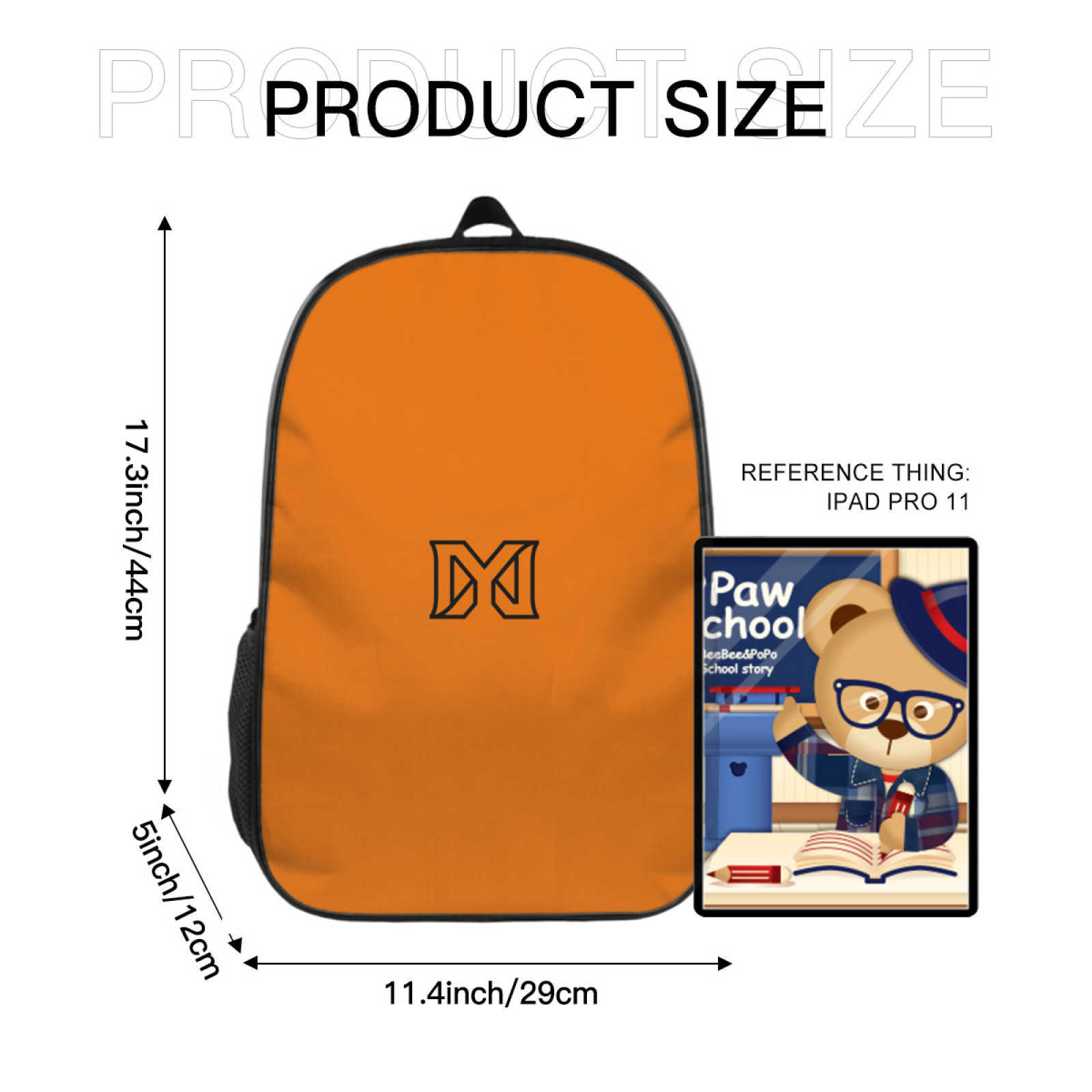 NXY Pure Color Kids Youth Designer Backpack And Pencil Case Brand Set Designer Backpack Bags Luxury Letter Backpacks School Bag