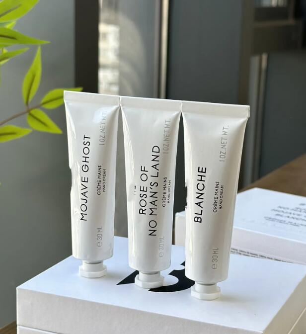 Set Hand Cream Mojave Ghost Blanche Rose Of No Mans Land 30Ml*3 Hands Lotions Travel Exclusive Skin Care Limited Edition Gift Box S s