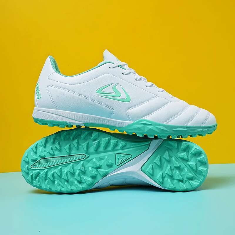New Rotary for Kids Teenagers Boys Long Spikes Sneakers Children Soccer Cleats Football Shoes atos De Futbol