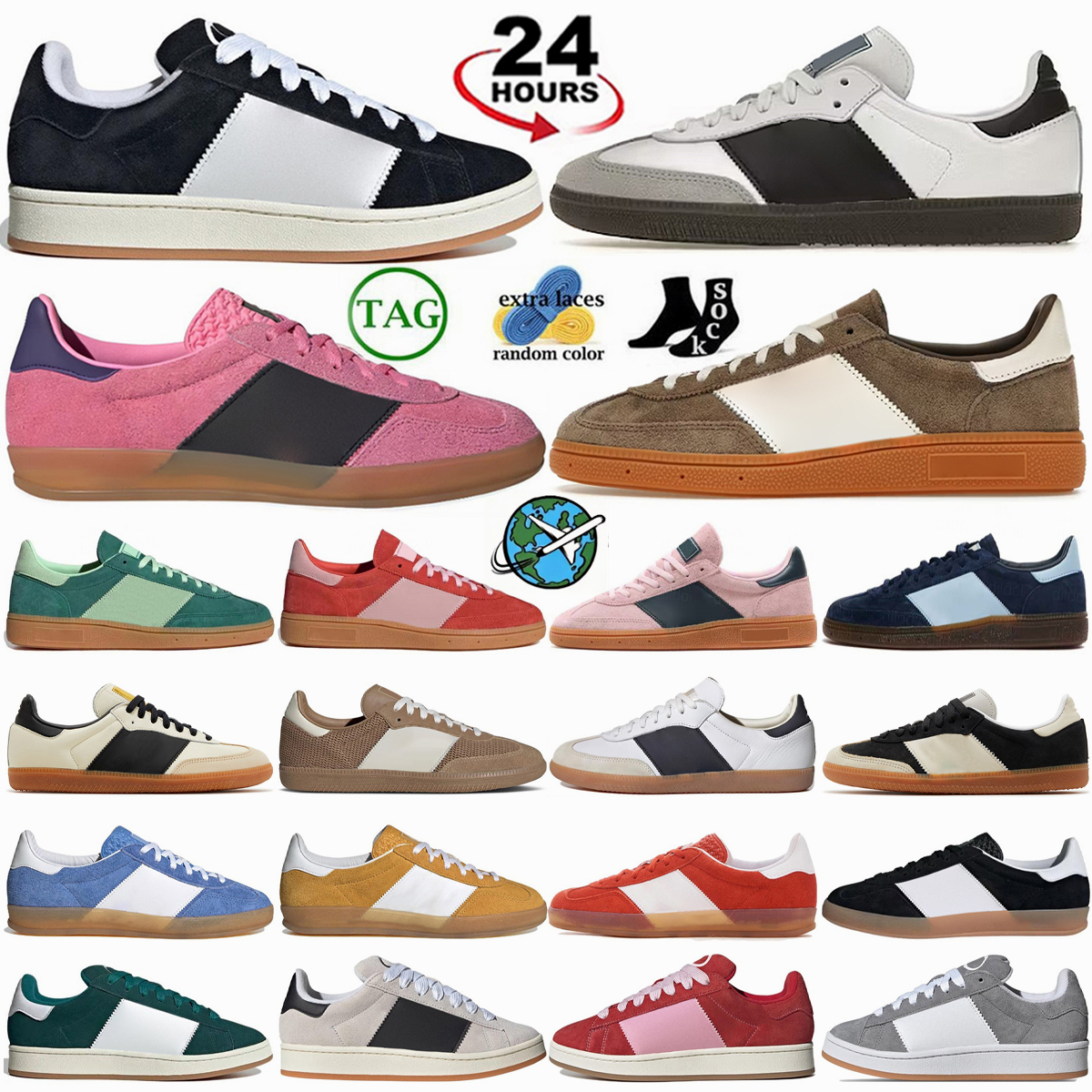 sneakers shoes sneaker brown Bad Bunny handball Earth Strata Gum Cloud White Core Black Cream Sand Putty Grey Wonder Maroon Womens Quartz Night women mens men shoe