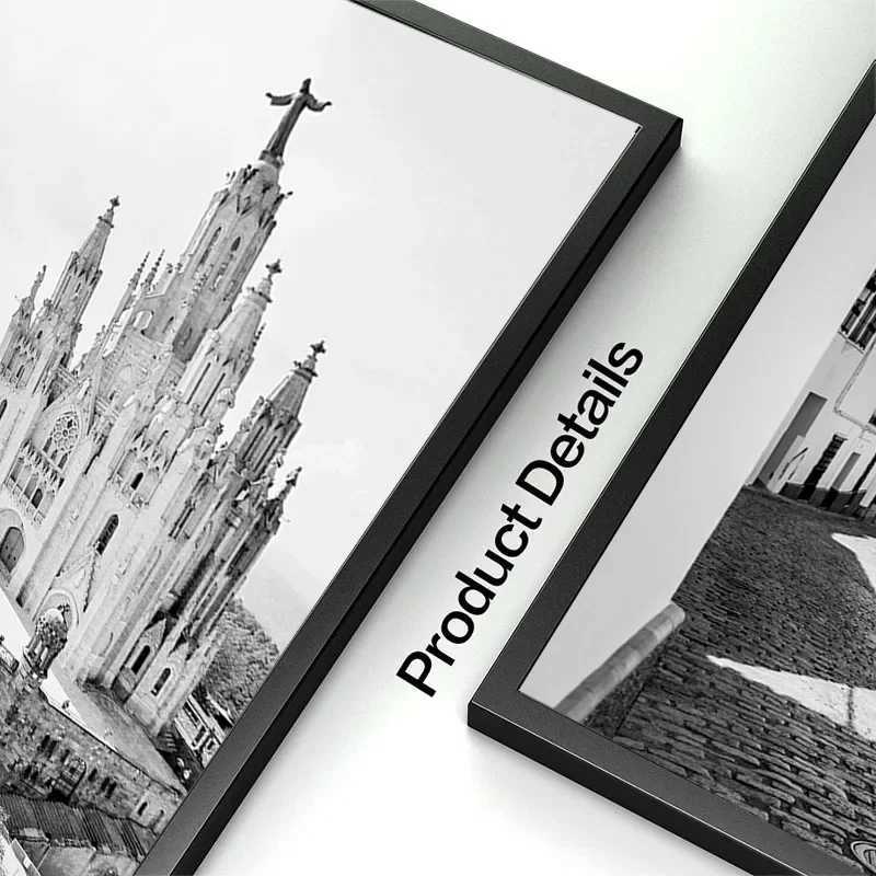 Madrid Spain Wall Art Poster Street Scenery Canvas Paintings on The Wall Posters and Prints for Living Ro He Decor Pictures Y250122