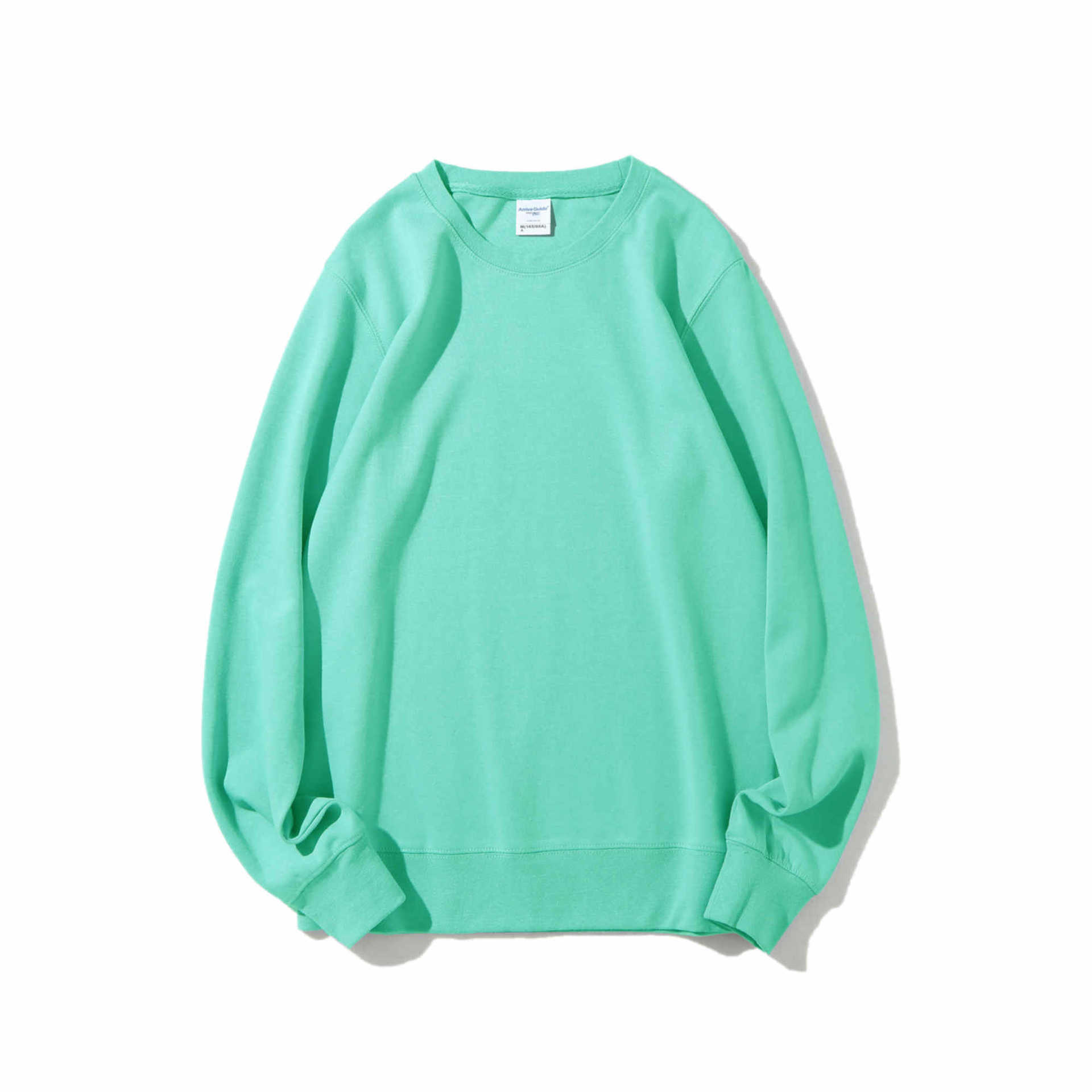 FC006 Autumn and winter round neck solid color sweatshirt men's long sleeve casual fashion clothes