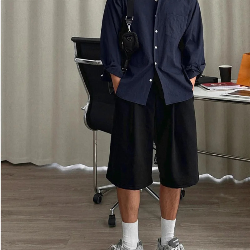 Mens summer Gym Fitness Loose Shorts Casual Street Hip Hop Workout Bodybuilding Breathable Short Pants Boardshorts Sweatpants 250117